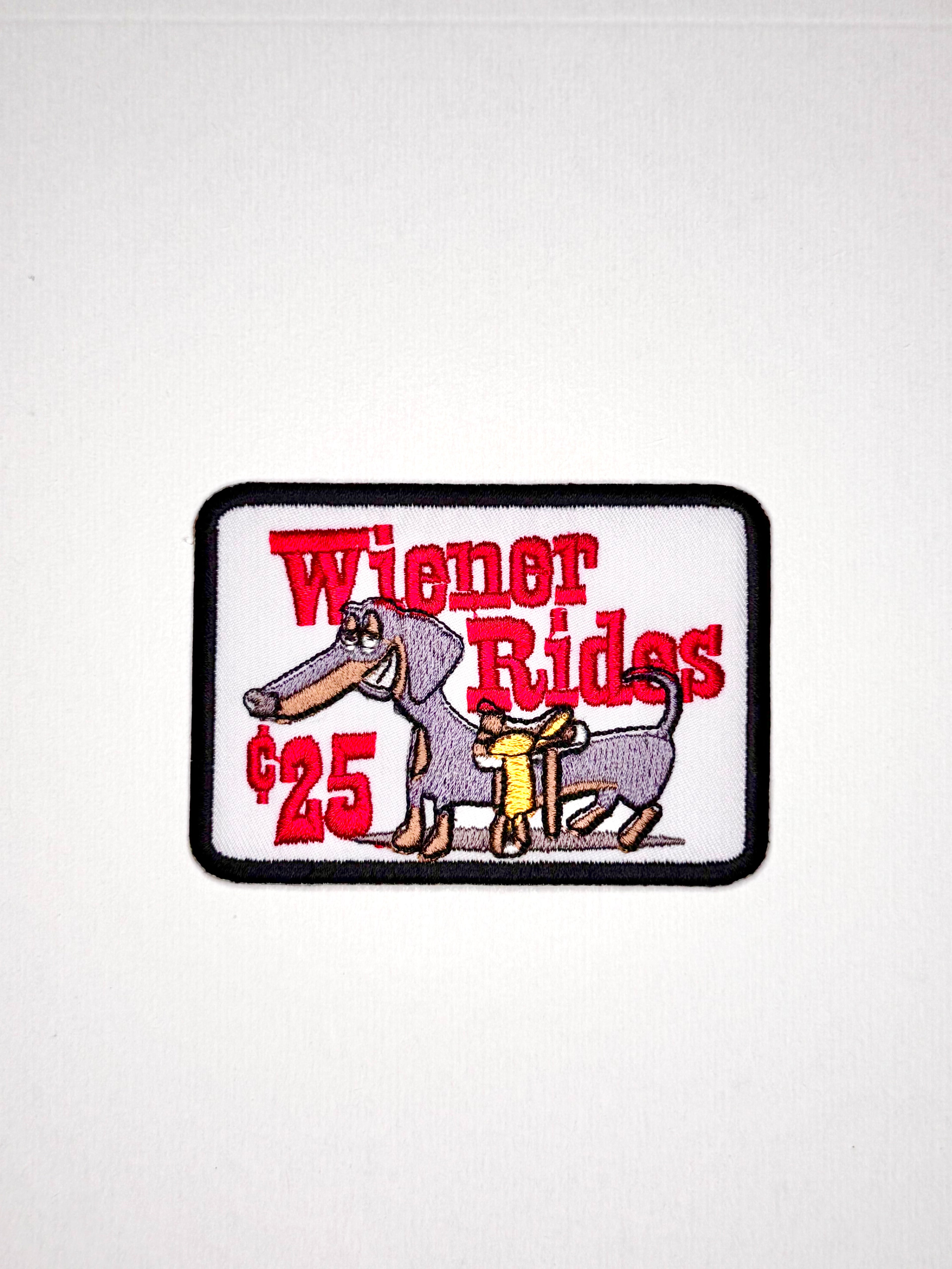 Wiener Rides Patch
