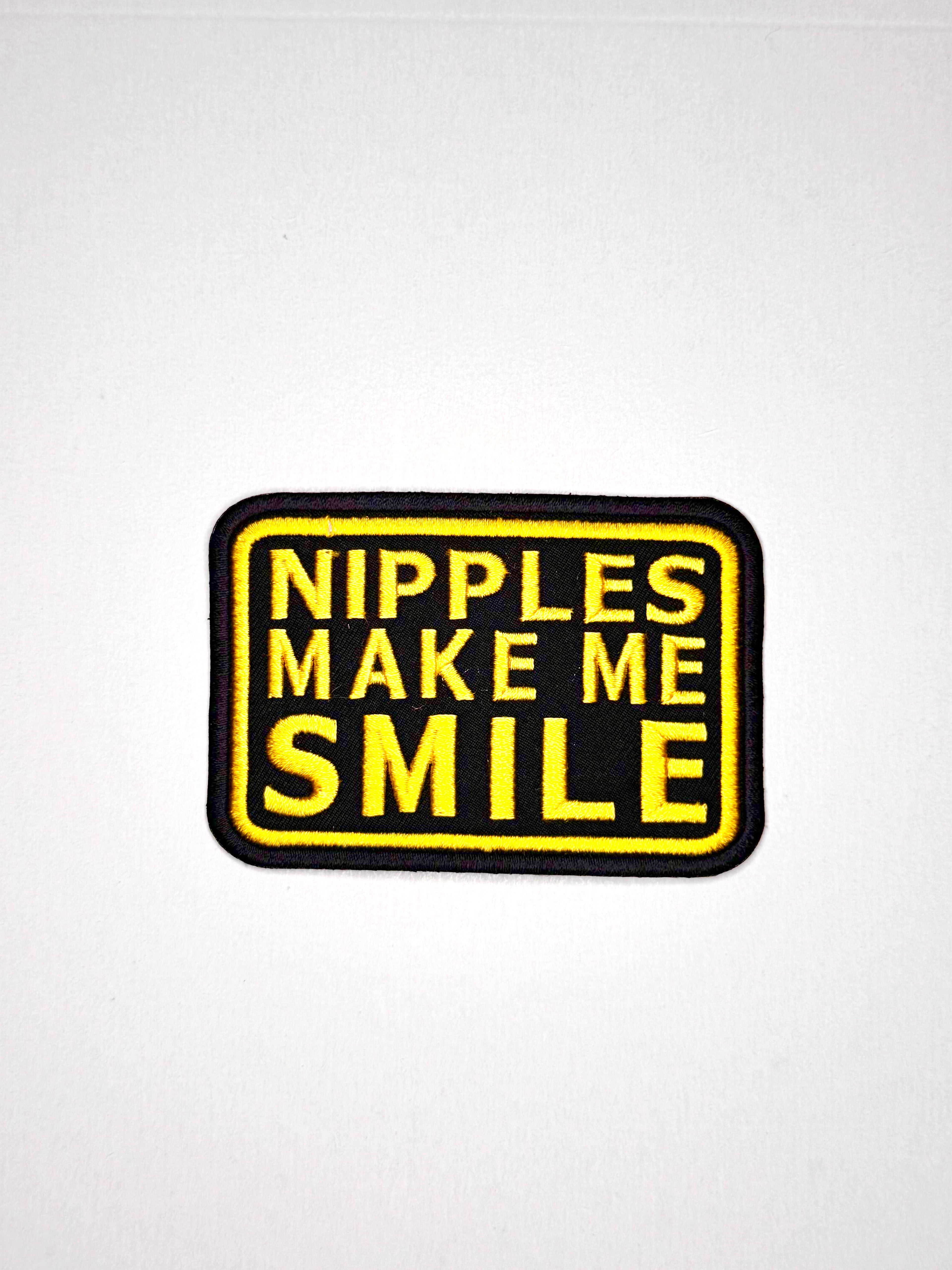 Nipples Make Me Smile Patch