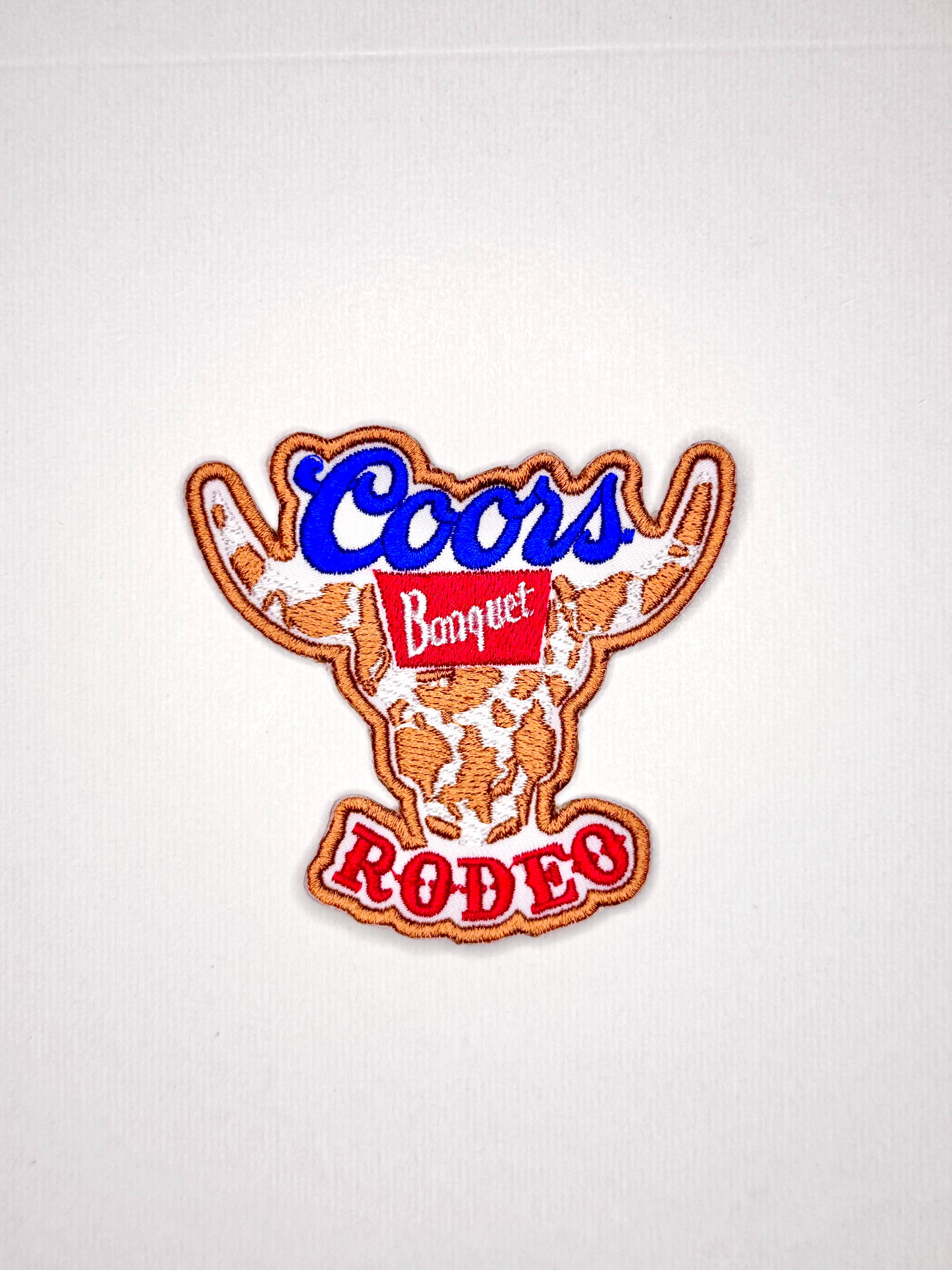 Coors Rodeo Outline Patch