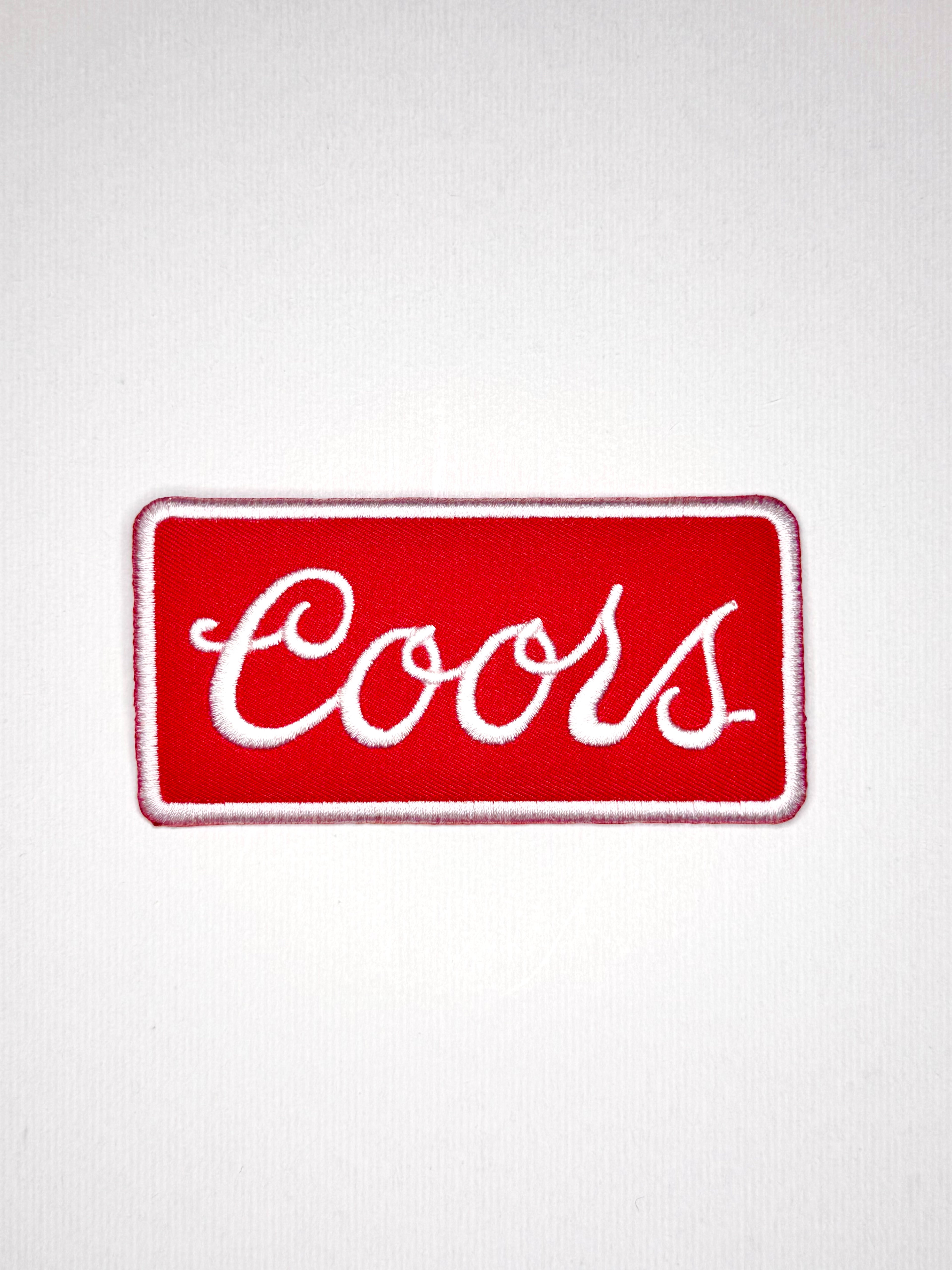 Red Vintage Coors Patch