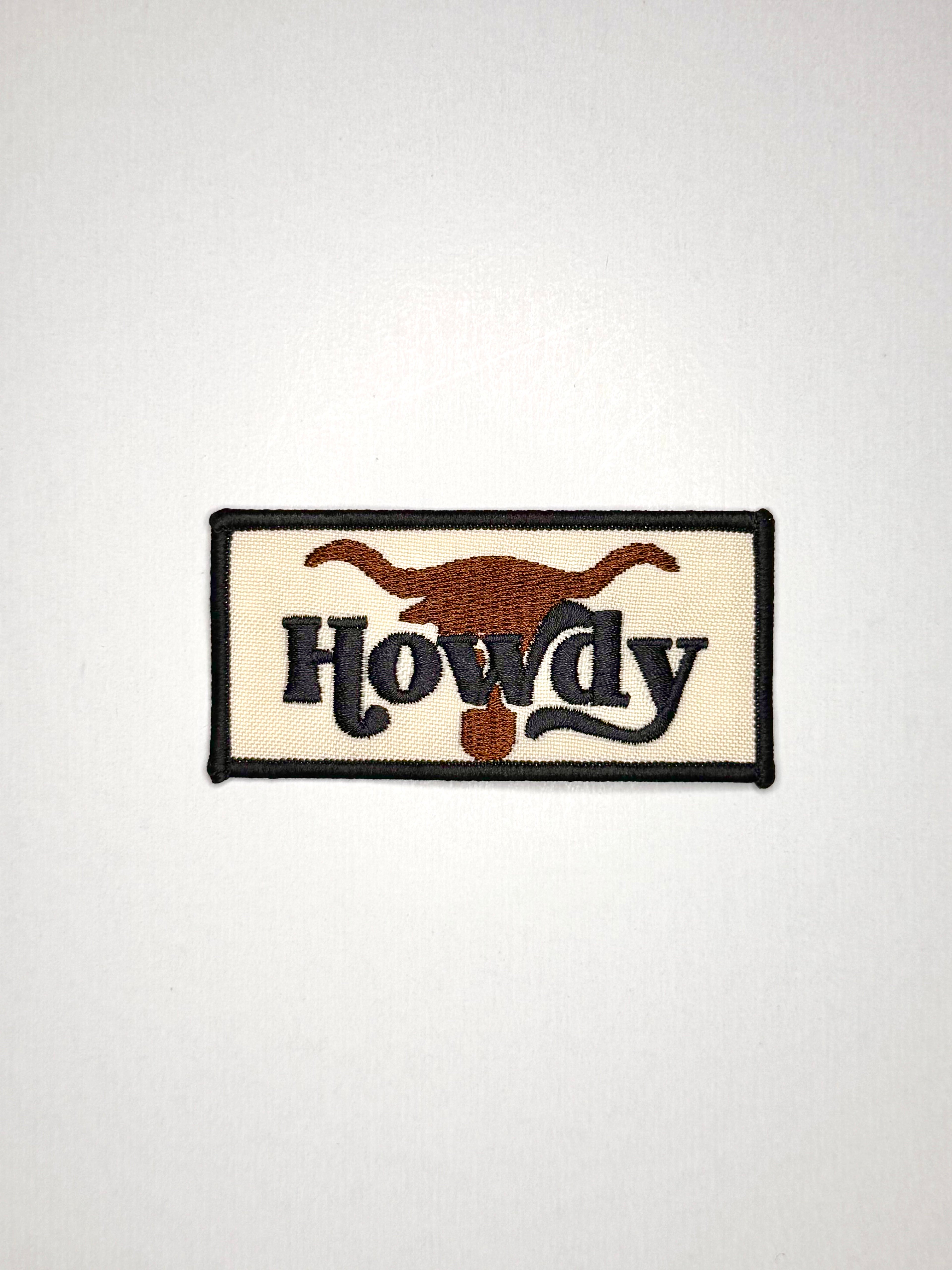 Howdy Longhorn Patch