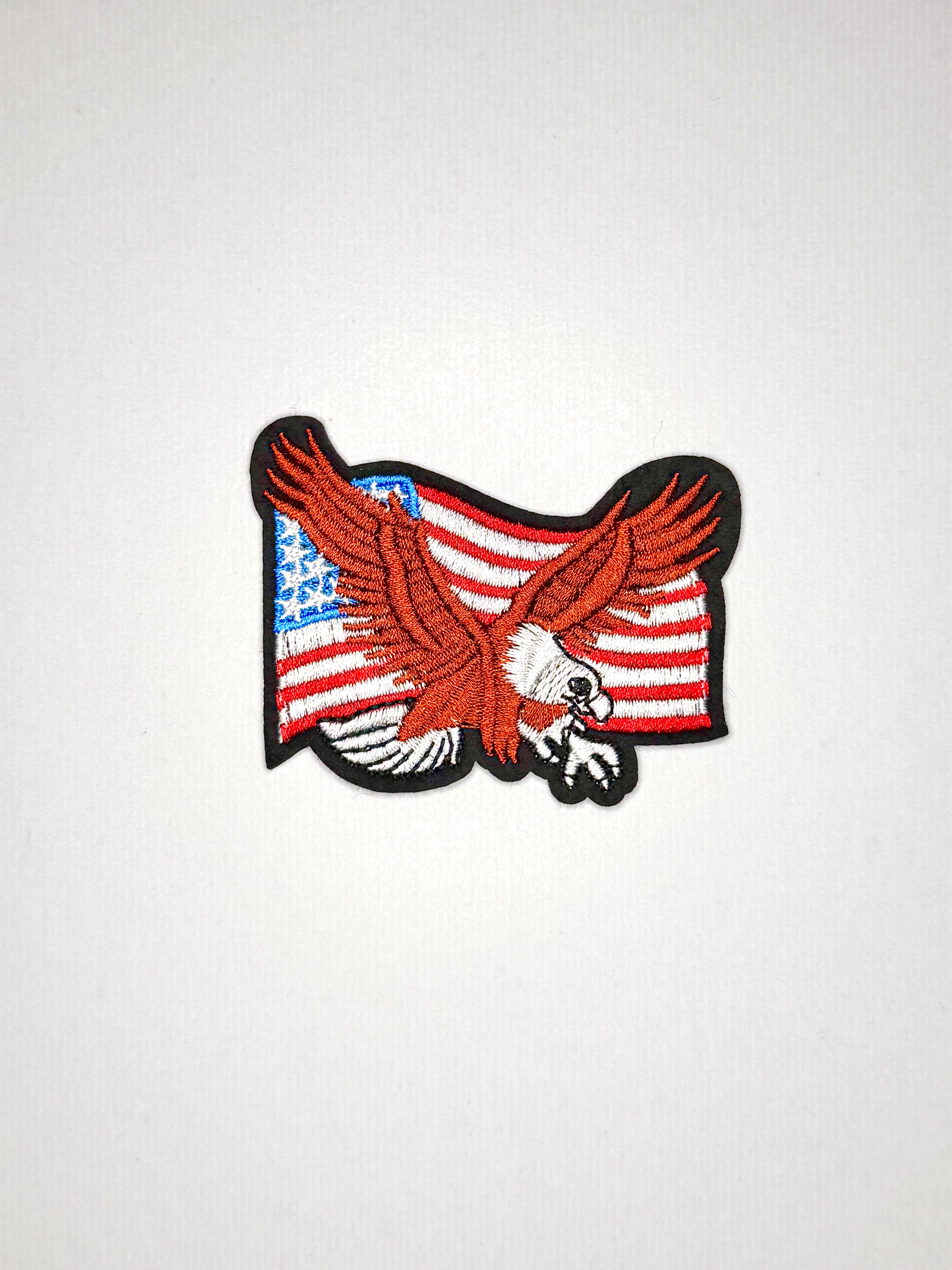American Flag Eagle Patch